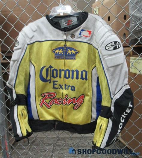 Rare Joe‎ Rocket Corona Extra Racing Leather Motorcycle Jacket 